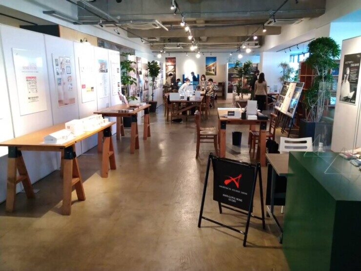 建築家展(アサヒグローバル)会場レイアウト風景