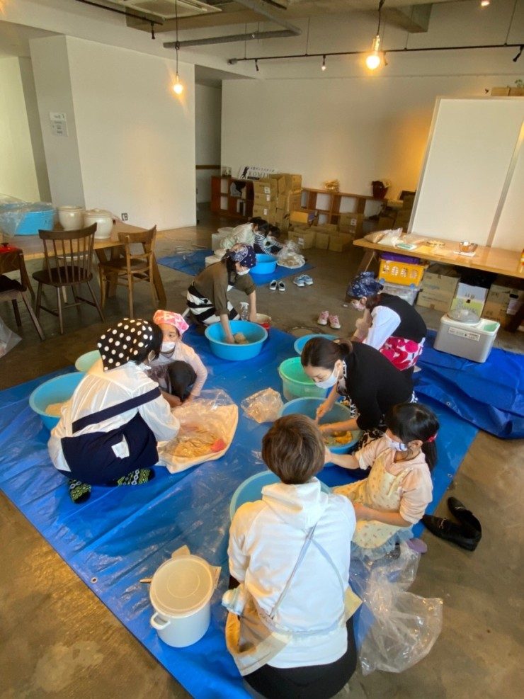 親子で楽しめる手作り味噌講座