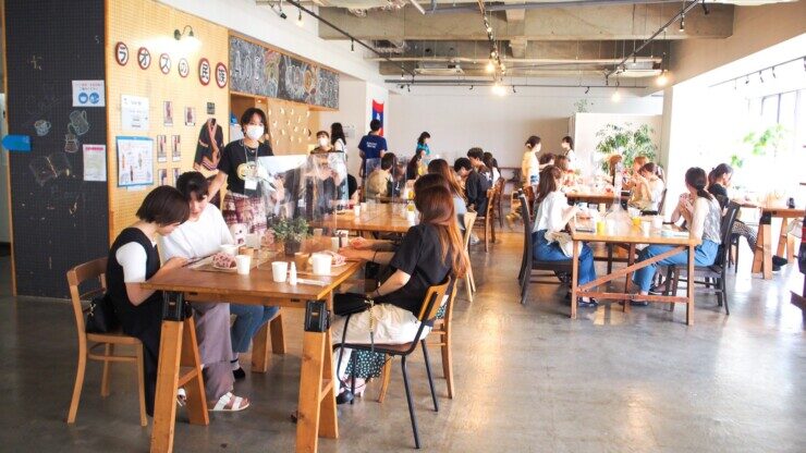 東海シビオ カフェ営業にて、海外に寄付 大学生のチャリティーイベント