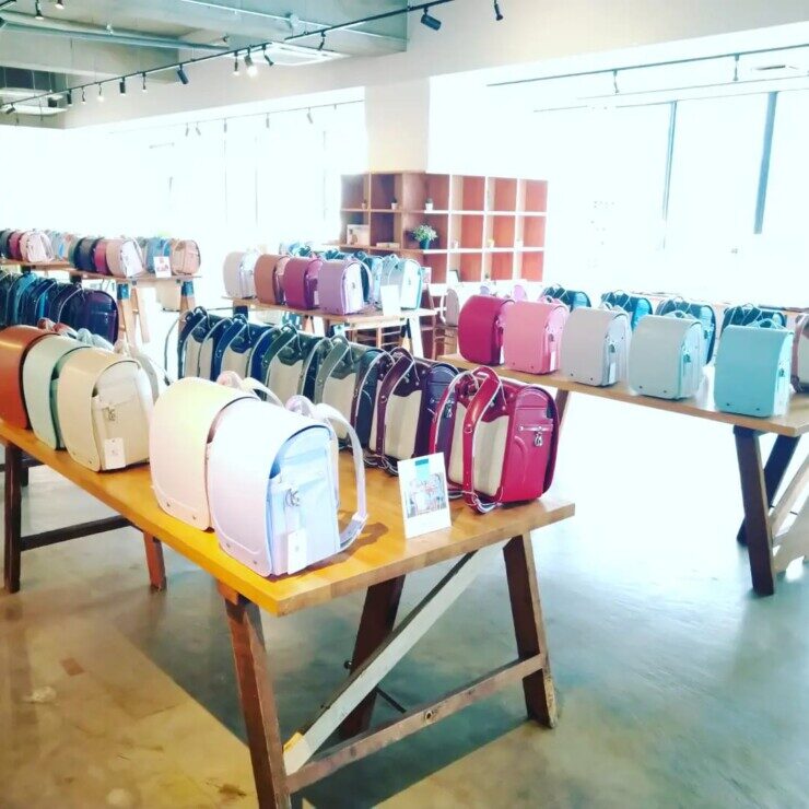 ランドセル展示会の写真